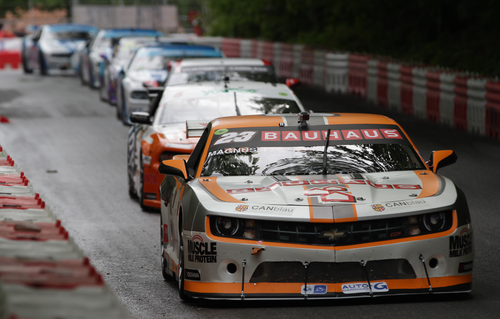 Løbet kørte færdig efter safety car.
(Foto: Motorsporten.dk)